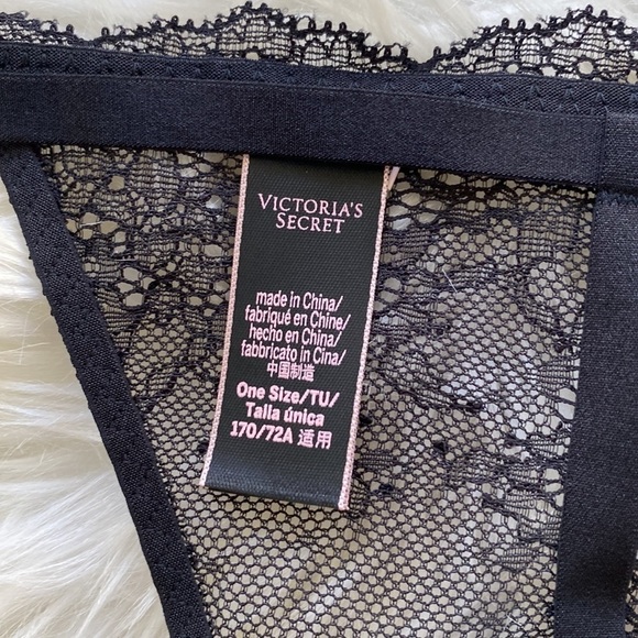 Victoria’s Secret black lace G string - Picture 3 of 5
